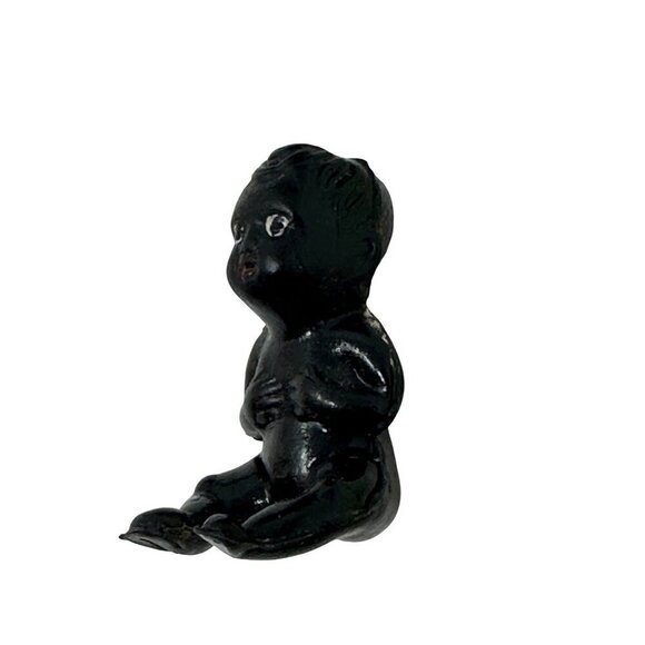 Uncas Toy Ring Complete Set Cat Box Black Baby Doll Patent 1643421 Vintage USA - Picture 12 of 16